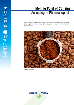 Application Note Melting Point Caffeine