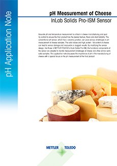 奶酪的pH值