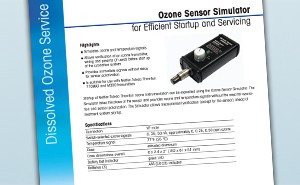 Data Sheet Thornton Ozone Sensor Simulator
