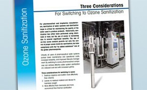 3 Reasons to Switch to Ozone Sanitization