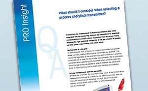 How to Select a Process Analytical Transmitter