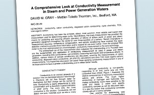 A Comprehensive Look at Conductivity Measurement