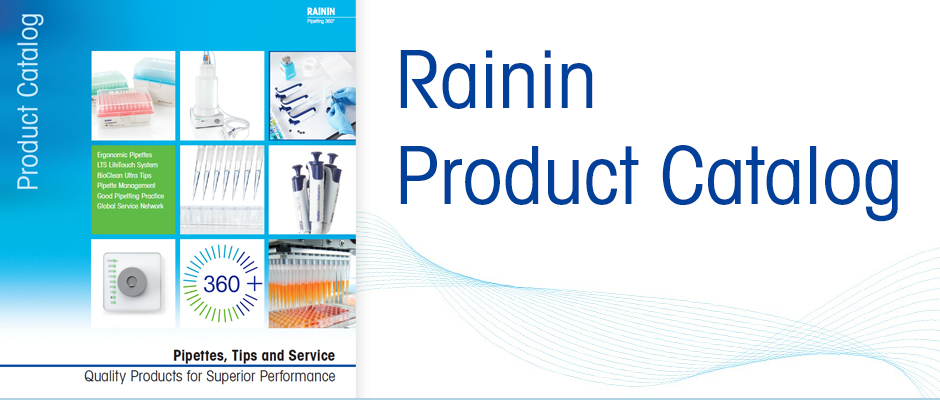 Rainin product catalog