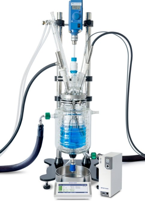 jacketed reactor with PAT