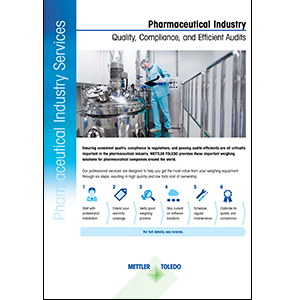 Quick Guide: Services for the Pharmaceutical Industry