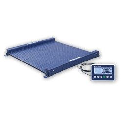 Complete low-profile floor scale package for easy weighing