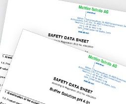 安全数据表 (SDS)