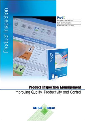 Folheto do software de gerenciamento de qualidade ProdX
