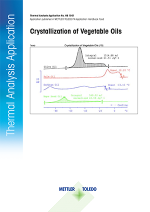 Crystallization of Vegetable Oils