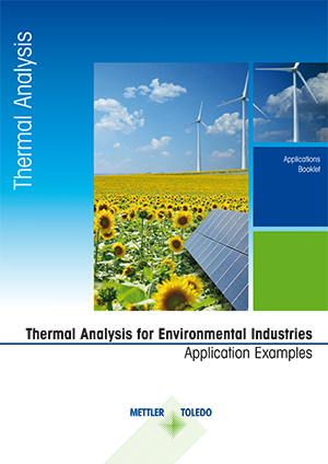 Útmutató: Termoanalitika a környezetvédelmi ipar számára
