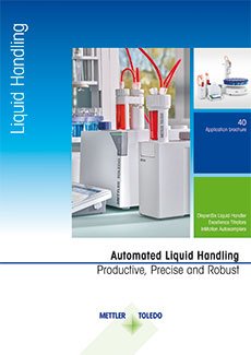 The application brochure focuses on application examples that shall serve as templates for individual adaptations for automated liquid handling in titration process.