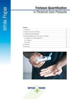 Livre blanc sur la quantification du triclosan dans les produits de soins personnels