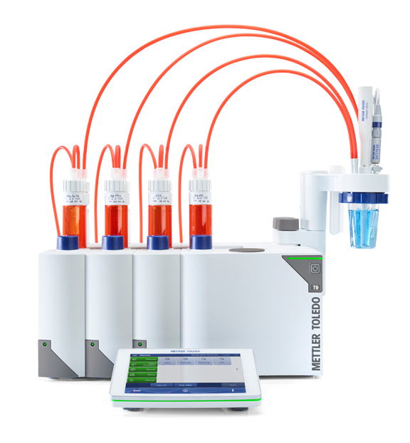 Produktreihe Titration Excellence mit One Click® Titration