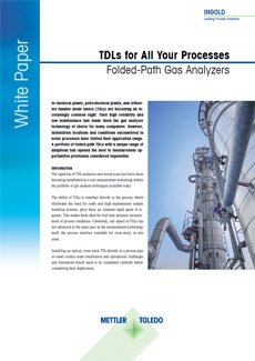 Информационный документ: Газовые анализаторы на основе настраиваемого диодного лазера для любых процессов