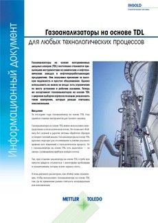 Информационный документ: Газовые анализаторы на основе настраиваемого диодного лазера для любых процессов