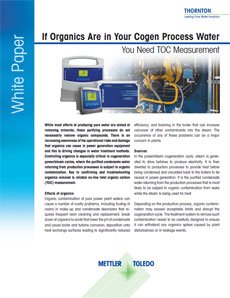 Organic Contamination White Paper