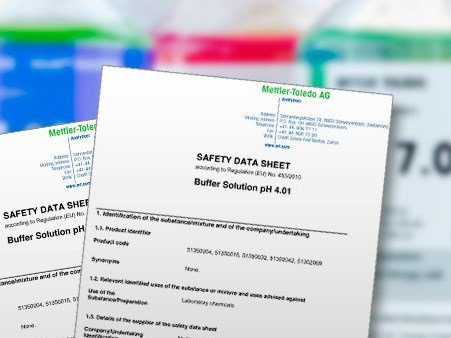 Fichas de Dados de Segurança de Material (MSDS)