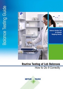 Press Release: Correct Routine Testing of Lab Balances – Avoid Surprises at Your Next Calibration