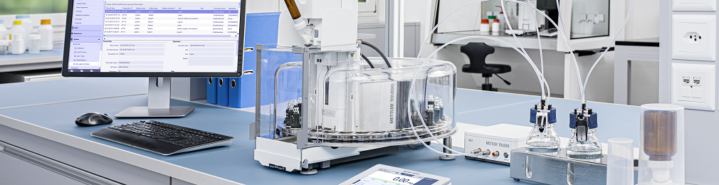 Solutions pour l'automatisation du pesage en laboratoire