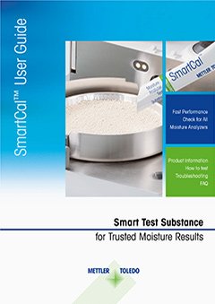 SmartCal User Guide - Moisture Analyzer Test Substance