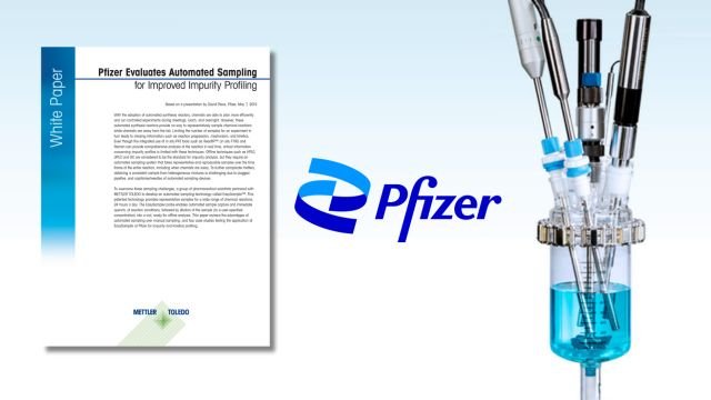 pfizer demonstrates automated chemical sampling