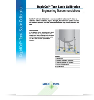 RapidCal Tank Scale Calibration