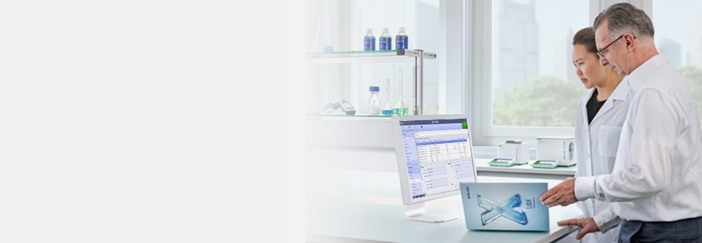 compliance LabX dichtheid refractometrie software