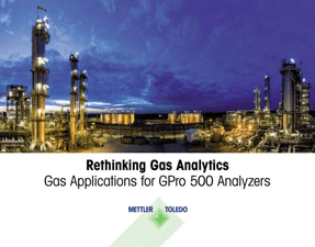 電子手冊： GPro 500 分析儀的氣體應用