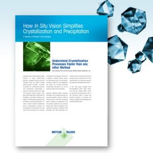 Crystallization Precipitation In Situ Vision White Paper