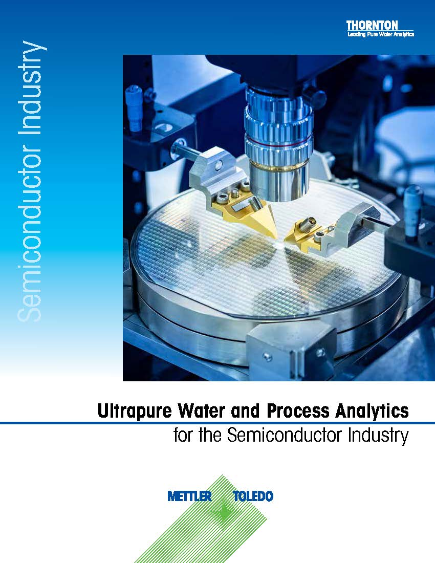 Água ultrapura e analítica de processo para a indústria de semicondutores
