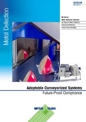 Broschyr om Global Conveyor-seriens (GC) metalldetektering | Nedladdning av PDF