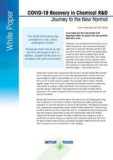 COVID-19 Recovery in Chemical R&D White Paper