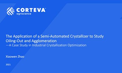 Use of a Semi-Automated Crystallizer to Study Oiling-Out and Agglomeration