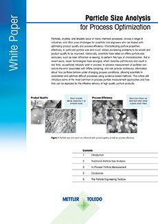 White Paper: Particle Size Analysis for Process Optimization
